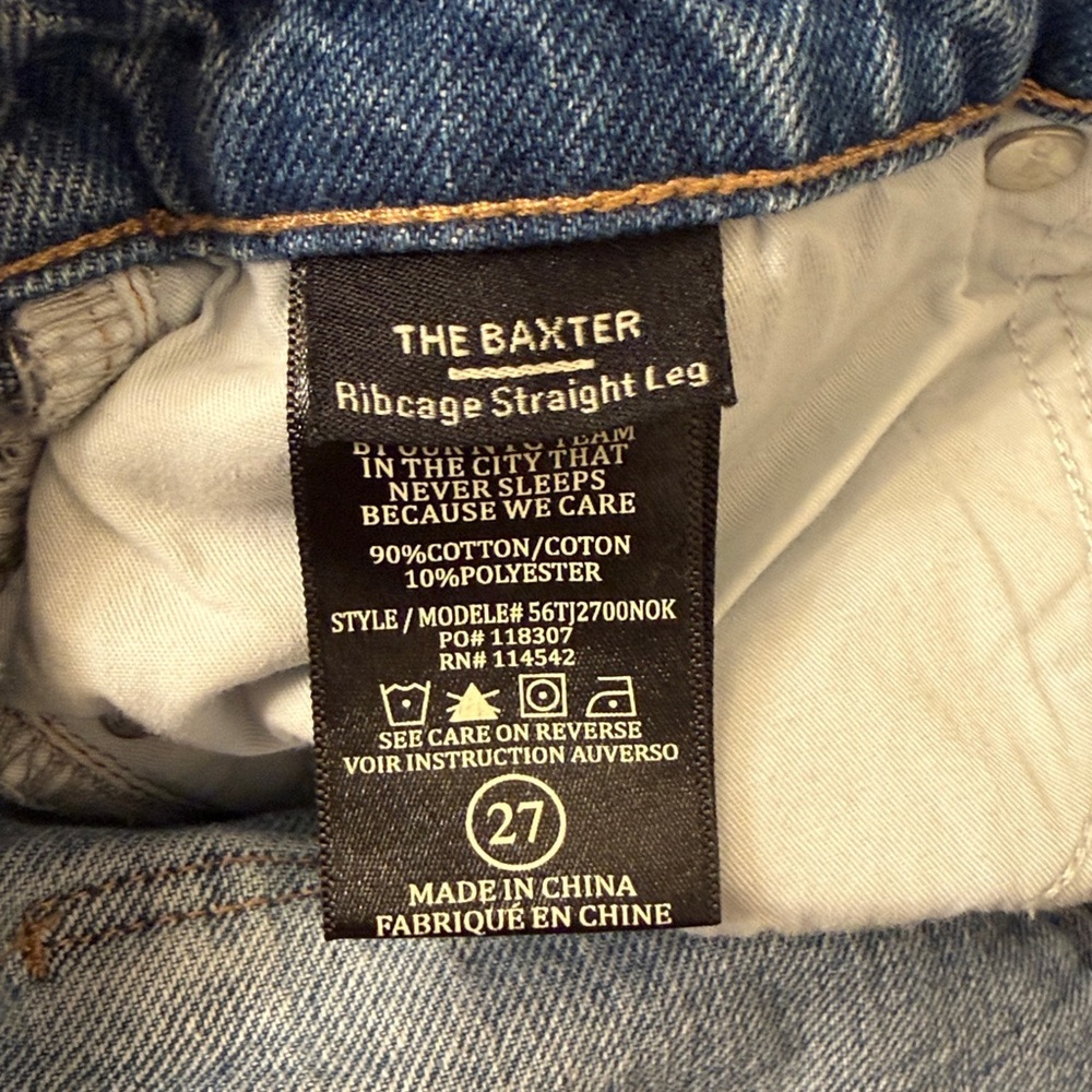 blanknyc the baxter ribcage straight leg - Picture 6 of 7